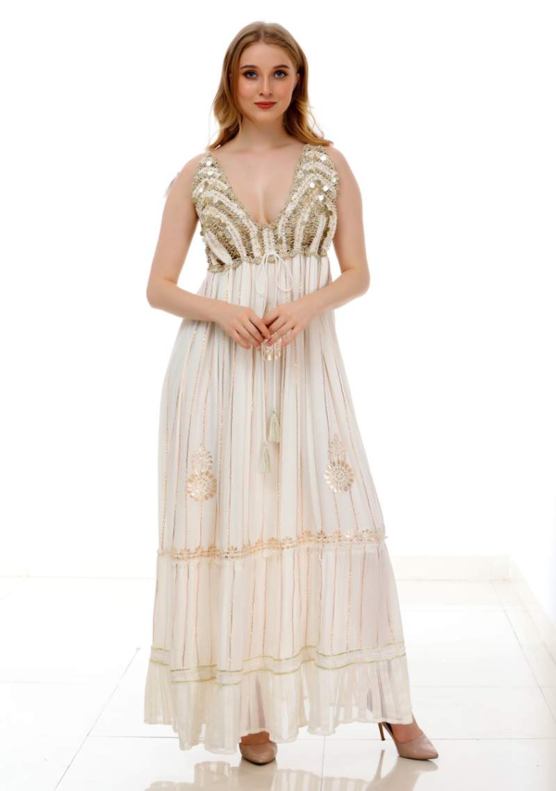 SEVDA LONG STRAP DRESS