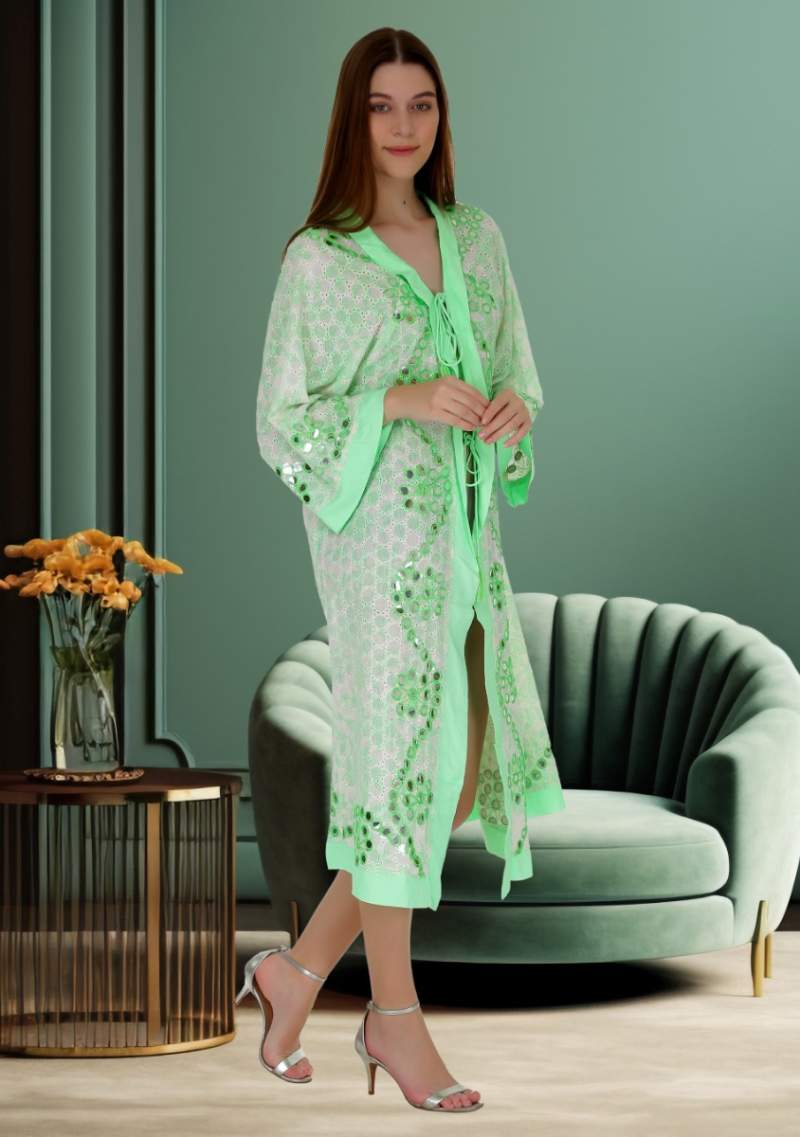 SCHIFFLI KIMONO