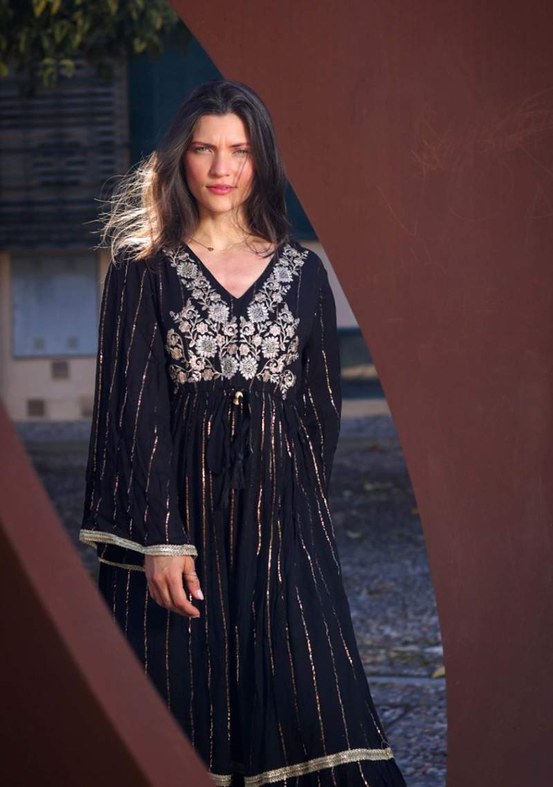 REHA LONG DRESS