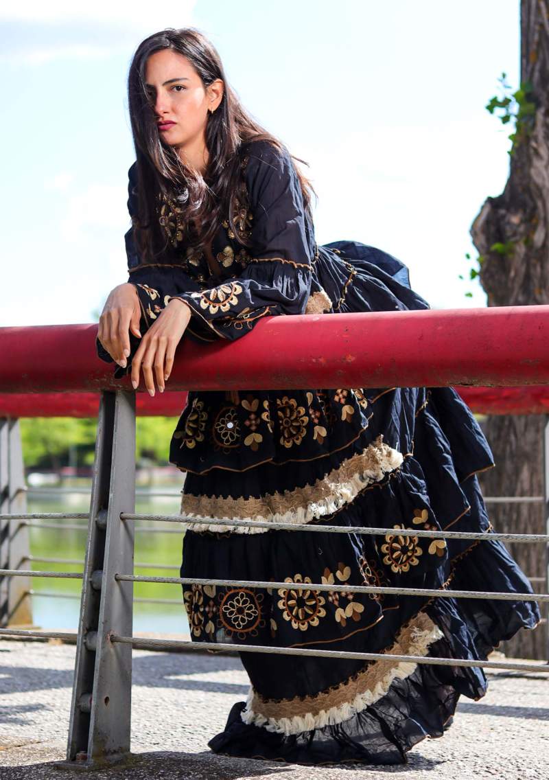 JASRA LONG DRESS (Black)